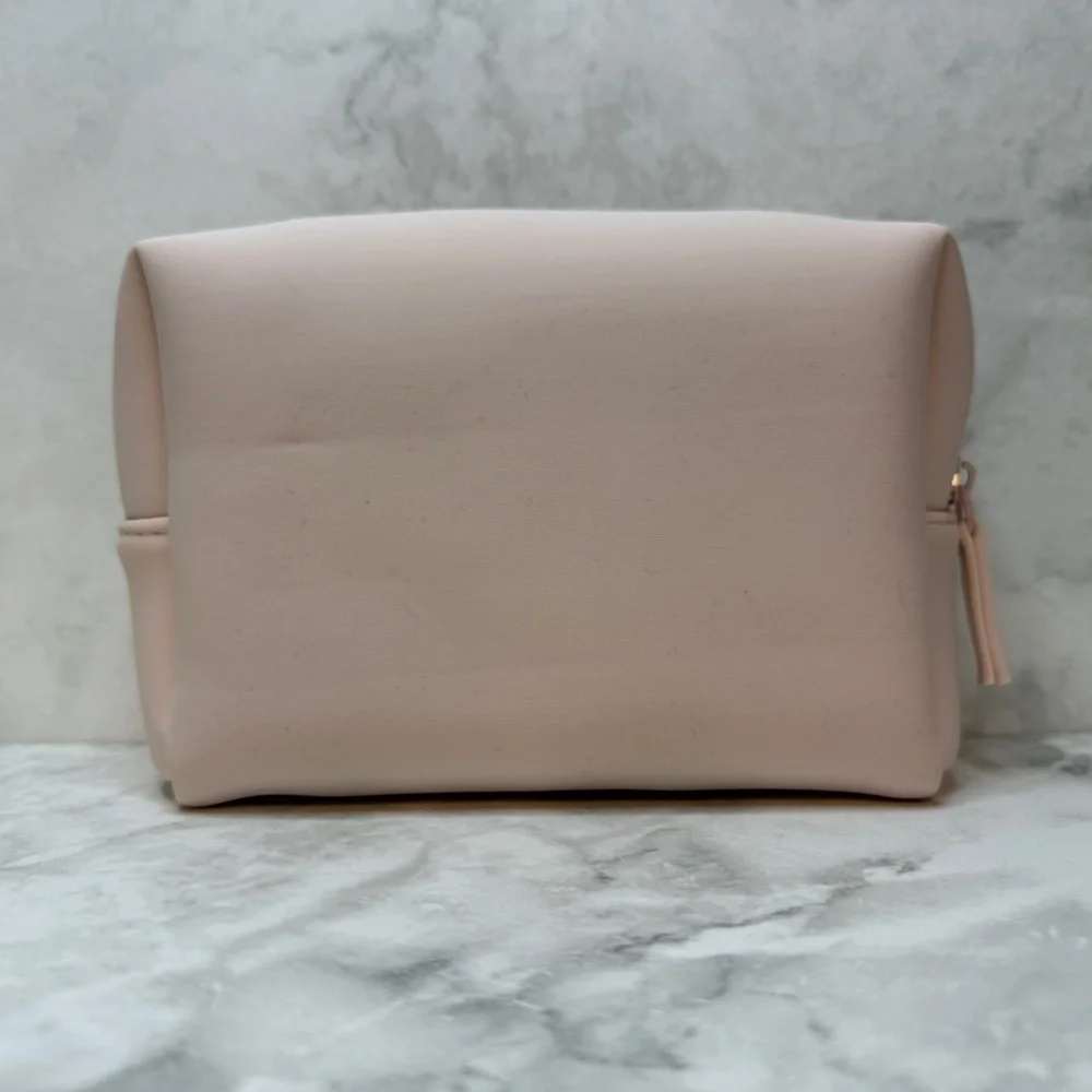 Anastasia Beverly Hills | Faux Leather Makeup Cosmetic Bag | Pink